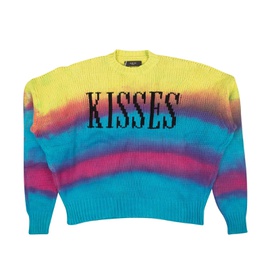 아미리 AMIRI Multi Kisses Chunky Knit Sweater 6859004412036