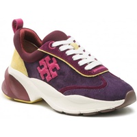 Tory Burch Womens Good Luck Trainer Purple Pink Sneakers 7006358110340