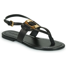 See by Chloe Womens Black Leather Chany Sandals Flats 7065222283396