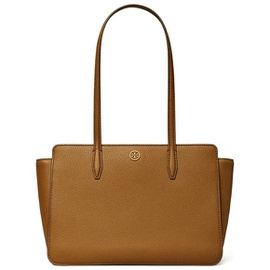 Tory Burch Robinson Pebbled Tote, Bistro Brown 7065236275332