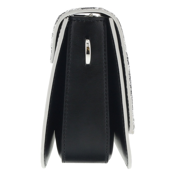  Class Roberto Cavalli Milano Rmx 0 Silver/Black Medium Shoulder Bag 5090314813572