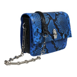 Roberto Cavalli HXLPG4 080 Blue Shoulder Bag 5090360328324