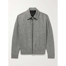 MR P. Double-Weave Micro-Checked Virgin Wool and Mohair-Blend Blouson Jacket 10163292707082360