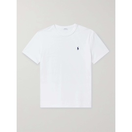 폴로 랄프 로렌 POLO RALPH LAUREN Logo-Embroidered Cotton-Jersey T-Shirt 11452292645905440