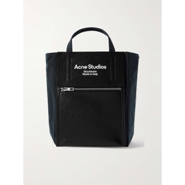 아크네 스튜디오 ACNE STUDIOS Baker Out Mini Logo-Print Leather and Nylon Tote Bag 13452677152309120