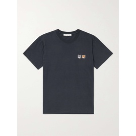 MAISON KITSUNEE Logo-Appliqued Cotton-Jersey T-Shirt 13452677152563296