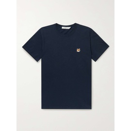 MAISON KITSUNEE Logo-Appliqued Cotton-Jersey T-Shirt 13452677152563316