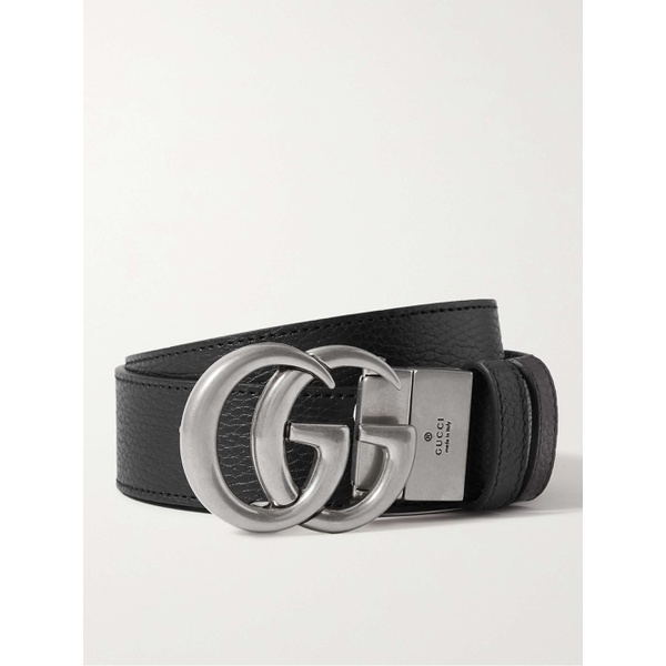 구찌 구찌 GUCCI 3.5cm Reversible Full-Grain Leather Belt 16114163150441162