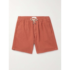 MR P. Straight-Leg Garment-Dyed Cotton-Blend Jersey Drawstring Shorts 1647597275960464