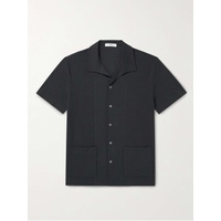 MR P. Jersey-Panelled Organic Cotton-Pique Shirt 1647597276102546