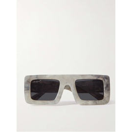 오프화이트 OFF-WHITE Leonardo Square-Frame Acetate Sunglasses 1647597277082187