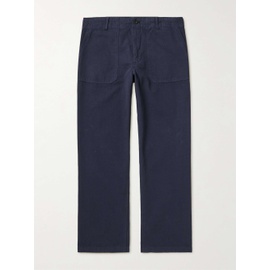 MR P. Straight-Leg Garment-Dyed Cotton Cargo Trousers 1647597277094029