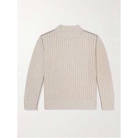 MR P. Ribbed Open-Knit Cotton Sweater 1647597277106231