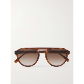 펜디 FENDI Aviator-Style Tortoiseshell Acetate Sunglasses 1647597277120656