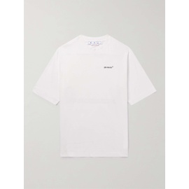 오프화이트 OFF-WHITE Printed Cotton-Jersey T-Shirt 1647597277260028