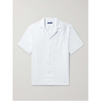 FRESCOBOL CARIOCA Angelo Camp-Collar Linen Shirt 1647597281913996