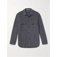 MR P. Double-Faced Splitable Cashmere and Virgin Wool-Blend Overshirt 1647597284306163