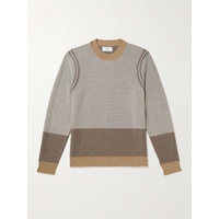 MR P. Colour-Block Merino Wool Sweater 1647597284307485