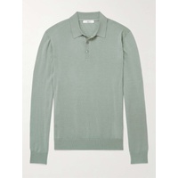 MR P. Slim-Fit Merino Wool Polo Shirt 1647597284307492