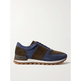 MR P. Panelled Suede Sneakers 1647597284365489
