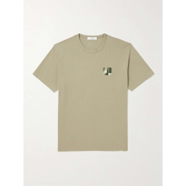 MR P. Embroidered Cotton-Jersey T-Shirt 1647597284376167