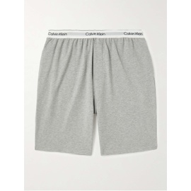 캘빈클라인 언더웨어 CALVIN KLEIN UNDERWEAR Cotton-Blend Jersey Pyjama Shorts 1647597284943137