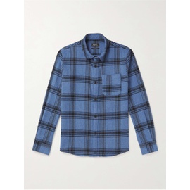 아페쎄 A.P.C. Trek Checked Cotton-Blend Flannel Shirt 1647597285477556