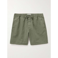 MR P. Straight-Leg Cotton and Linen-Blend Drawstring Shorts 1647597285555935