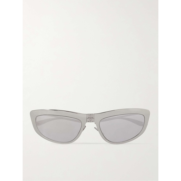 지방시 지방시 GIVENCHY Mirrored D-Frame Silver-Tone Sunglasses 1647597288181283