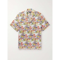 VILEBREQUIN Charli Camp-Collar Printed Linen Shirt 1647597290103376