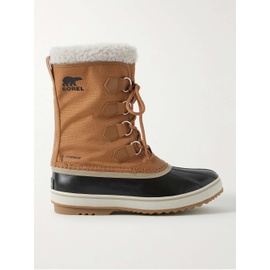 SOREL 1964 Pac Faux Shearling-Trimmed Nylon-Ripstop and Rubber Snow Boots 1647597290432727