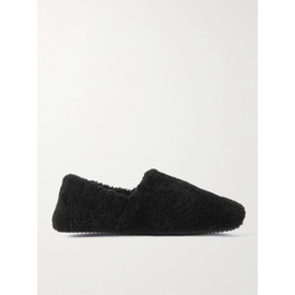 MR P. Leather-Trimmed Shearling Slippers 1647597290475301