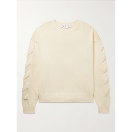 오프화이트 OFF-WHITE Padded Cotton-Blend Sweater 1647597290515780