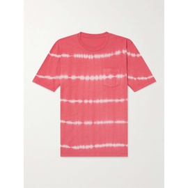 HARTFORD Tie-Dyed Striped Slub Cotton-Jersey T-Shirt 1647597290826354