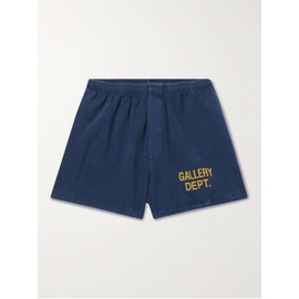 GALLERY DEPT. Zuma Straight-Leg Logo-Print Cotton-Jersey Shorts 1647597291888131