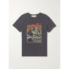 레미 릴리프 REMI RELIEF Logo-Print Cotton-Jersey T-Shirt 1647597292070005