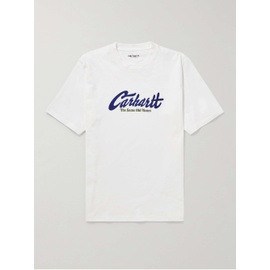 CARHARTT WIP Old Tunes Printed Cotton-Jersey T-Shirt 1647597292090903
