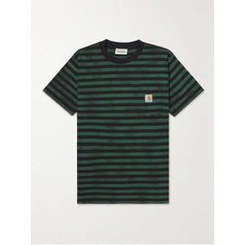 CARHARTT WIP Scotty Chromo Striped Cotton-Jersey T-Shirt 1647597292090996