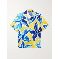 VILEBREQUIN Chelly Camp-Collar Floral-Print Hemp and TENCEL Lyocell-Blend Shirt 1647597292321081