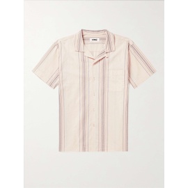 YMC Malick Striped Cotton-Jacquard Shirt 1647597292673956