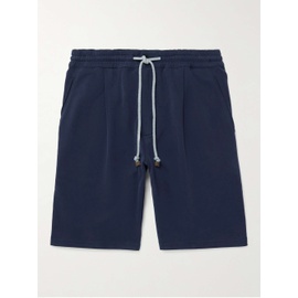 브루넬로 쿠치넬리 BRUNELLO CUCINELLI Straight-Leg Cotton-Jersey Drawstring Shorts 1647597292915324