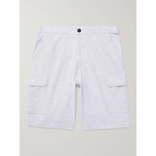 브루넬로 쿠치넬리 BRUNELLO CUCINELLI Straight-Leg Cotton-Blend Jersey Drawstring Shorts 1647597292915530