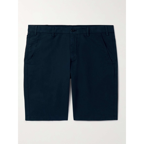  로로 피아나 LORO PIANA Straight-Leg Cotton-Blend Bermuda Shorts 1647597293155501
