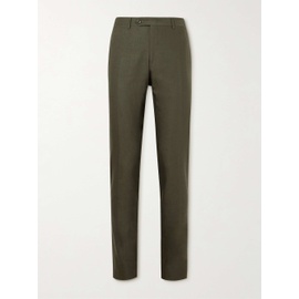 CANALI Slim-Fit Straight-Leg Linen and Wool-Blend Suit Trousers 1647597293381368