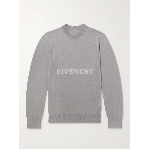 지방시 지방시 Givenchy Logo-Intarsia Knitted Sweater 1647597293388901