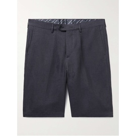 에트로 ETRO Straight-Leg Linen Bermuda Shorts 1647597293776091