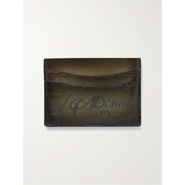  벨루티 Bambou Scritto Venezia Leather Cardholder 1647597294033274