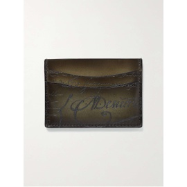 벨루티 Bambou Scritto Venezia Leather Cardholder 1647597294033274