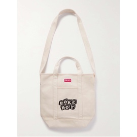 KENZO Boke Boy Logo-Embroidered Cotton-Twill Tote Bag 1647597294514296