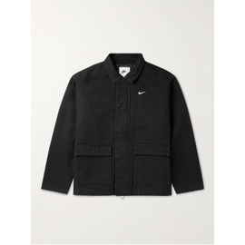NIKE Logo-Embroidered Quilted Cotton-Canvas Jacket 1647597294723316